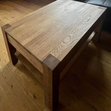 Stolik Kawowy S1 z półką (blat 2.5cm)