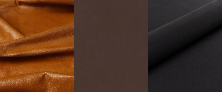 Rodzaje tapicerek: skóra Madras, Carabu, Magic Velvet